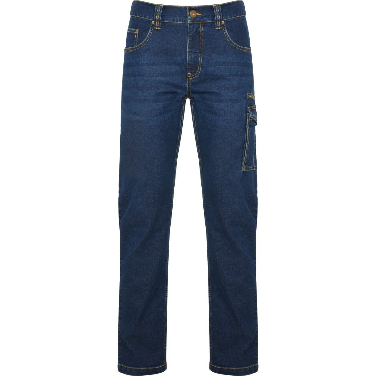 Roly PA8402 Raptor Multi-pocket Denim Werkbroek – BLUE JEANS