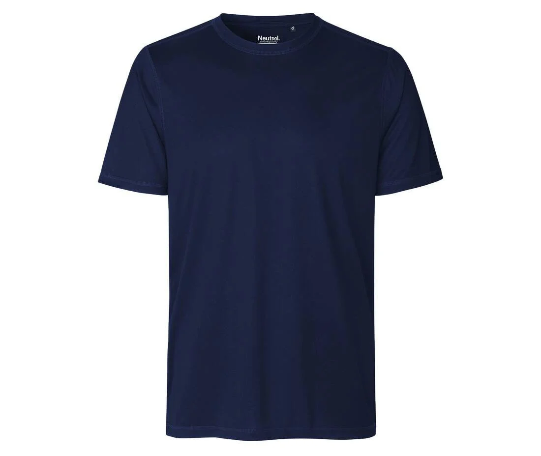 Neutral R61001 Ademend Gerecycled Polyester T-shirt – Navy