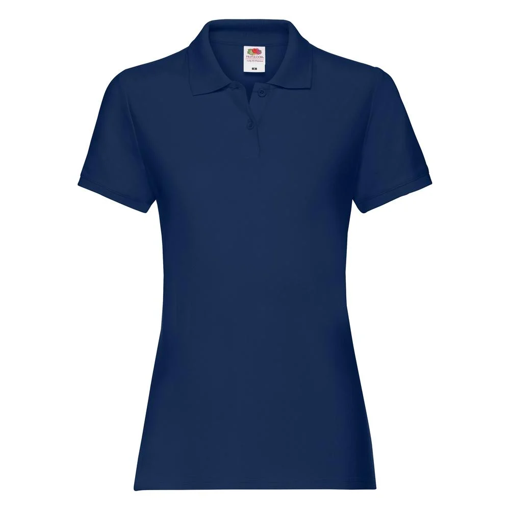 Fruit of the Loom SC63030 Polo Dames – Diep marine