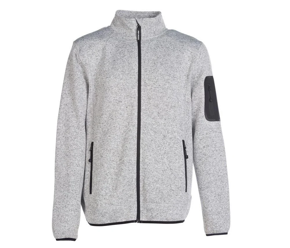 Pen Duick PK410 Cruise Fleecejas Heren – Heather Light Grey