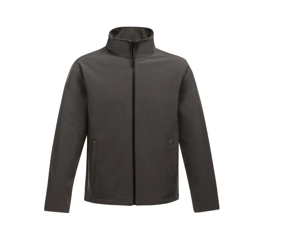 Regatta RGA628 Softshell Jas Heren – Seal Grey / Black