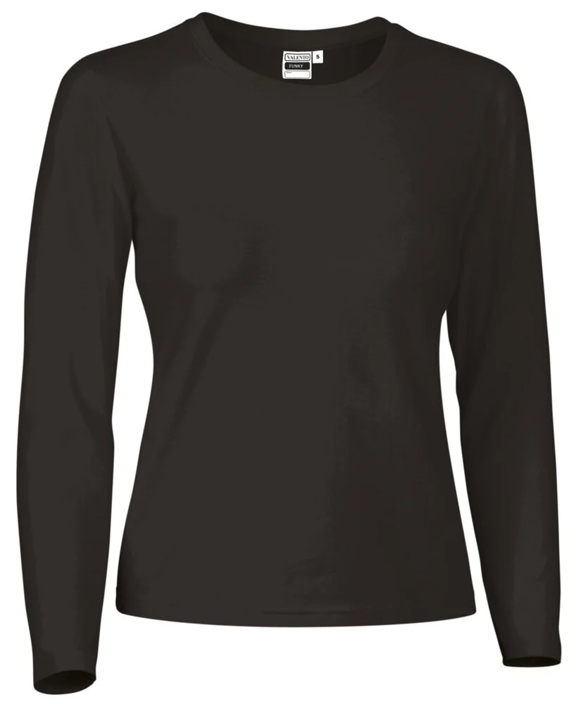 Valento CAVAFUN Funky T-shirt Dames – Zwart