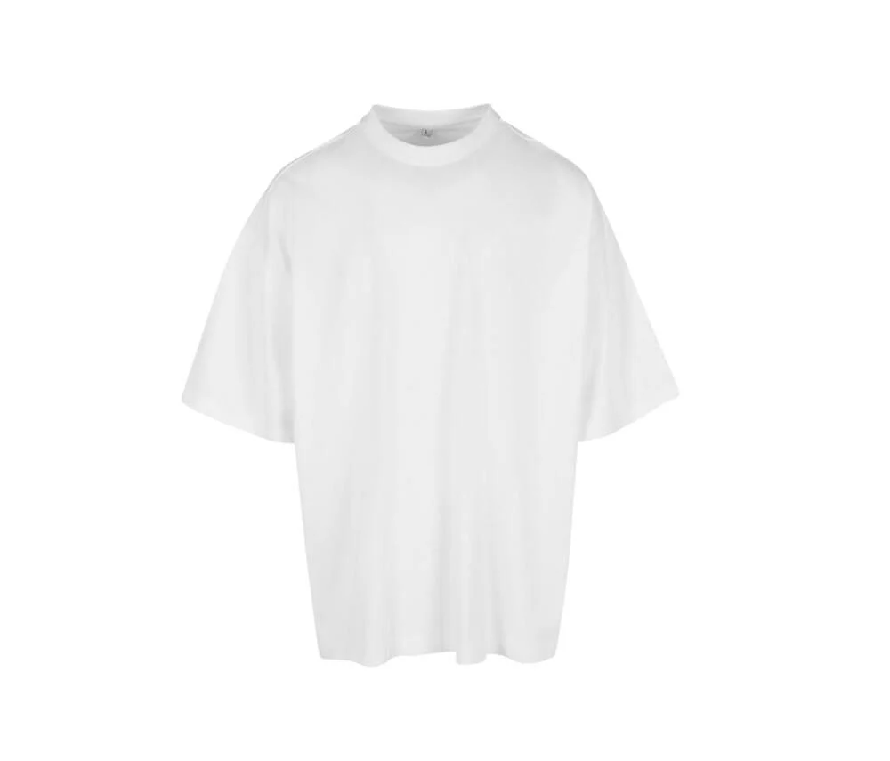 Build Your Brand BY193 Oversized T-shirt Heren – Wit