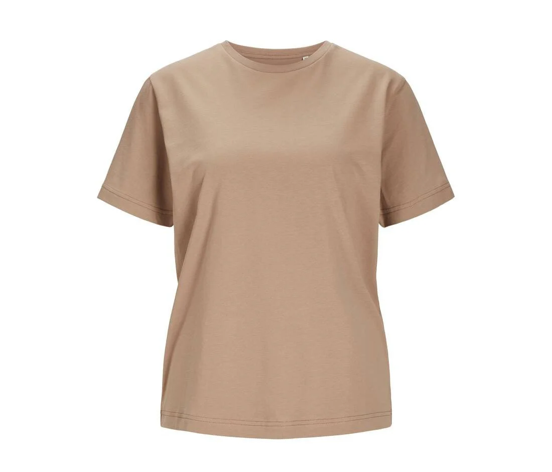 Produkt JACK & JONES JJ3914 Classic T-shirt Dames – Warm Taupe Sand