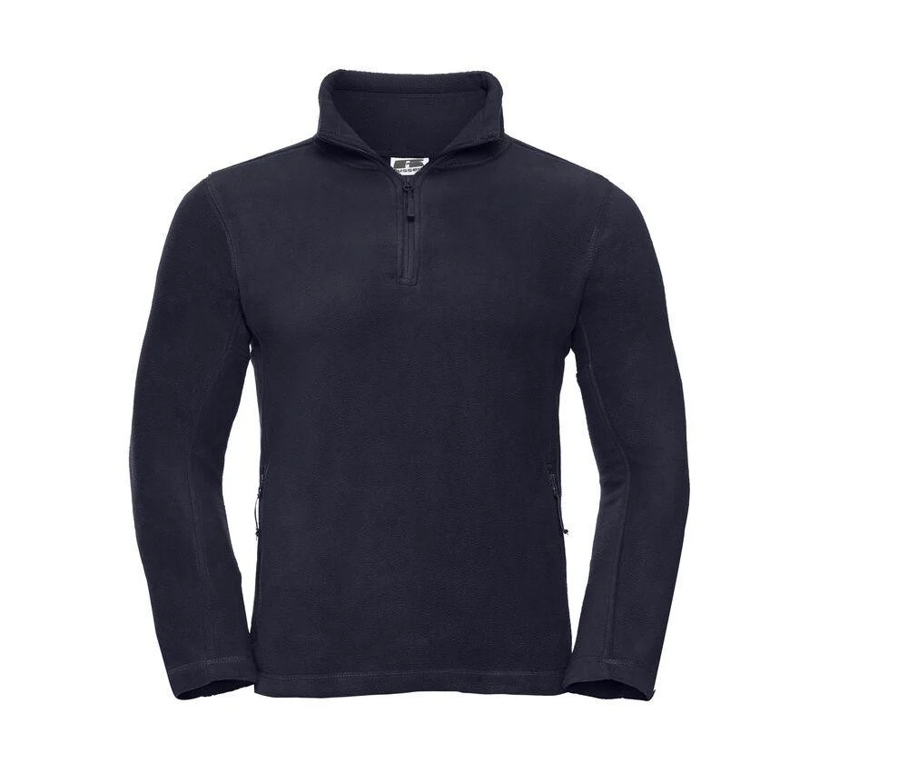 Russell JZ874 Outdoor Fleece met Kwartrits Heren – French Navy