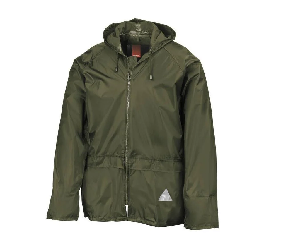 Result RS095 Regenpak (Jas + Broek) Heren – Olive Green