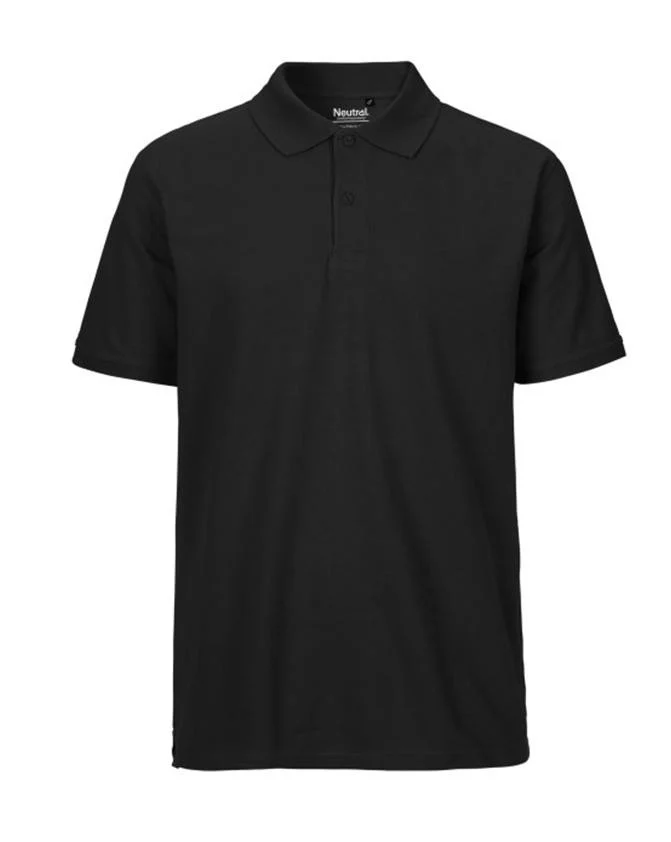 Neutral O20080 Piqué Polo Heren – Black