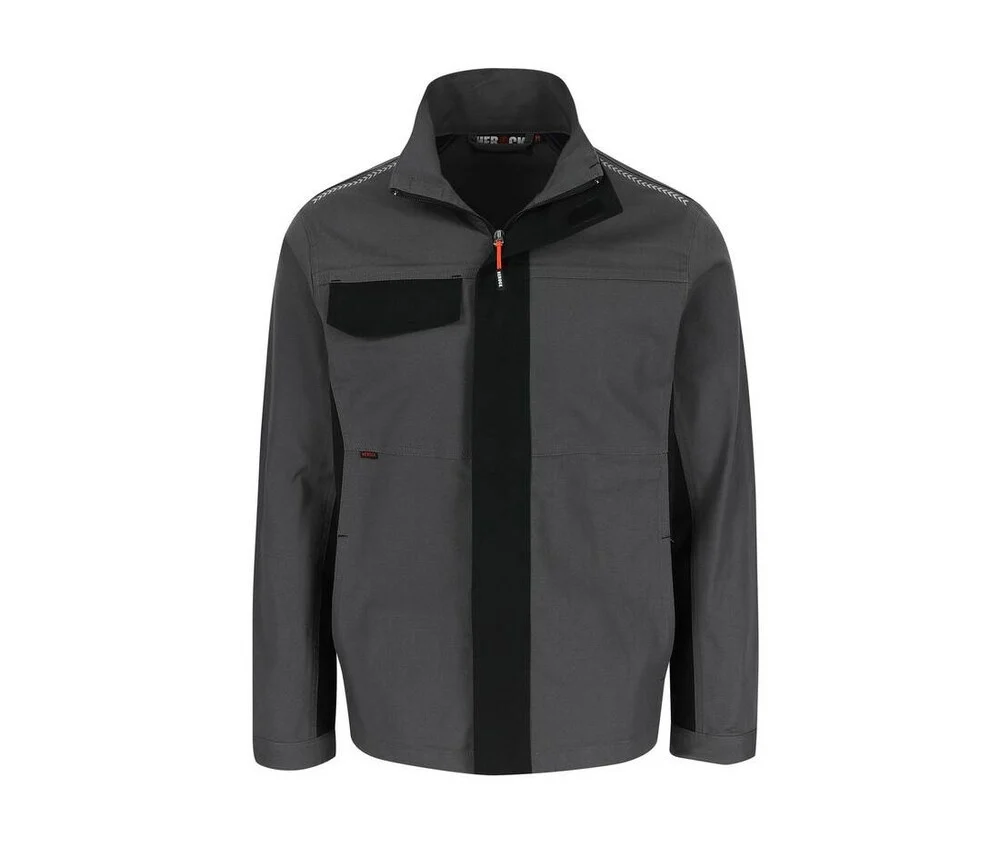 Herock HK102 Multi-pocket Stretch Werkjas – Anthracite/ Black