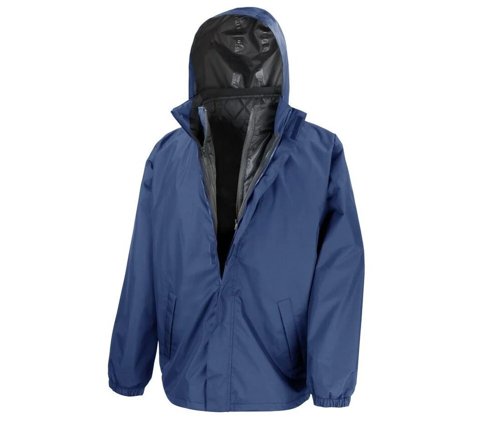 Result RS215X 3-in-1 Jas met Gestepte Bodywarmer – Navy
