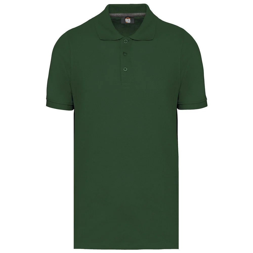 WK. Designed To Work WK274 Polo Heren – Bosgroen