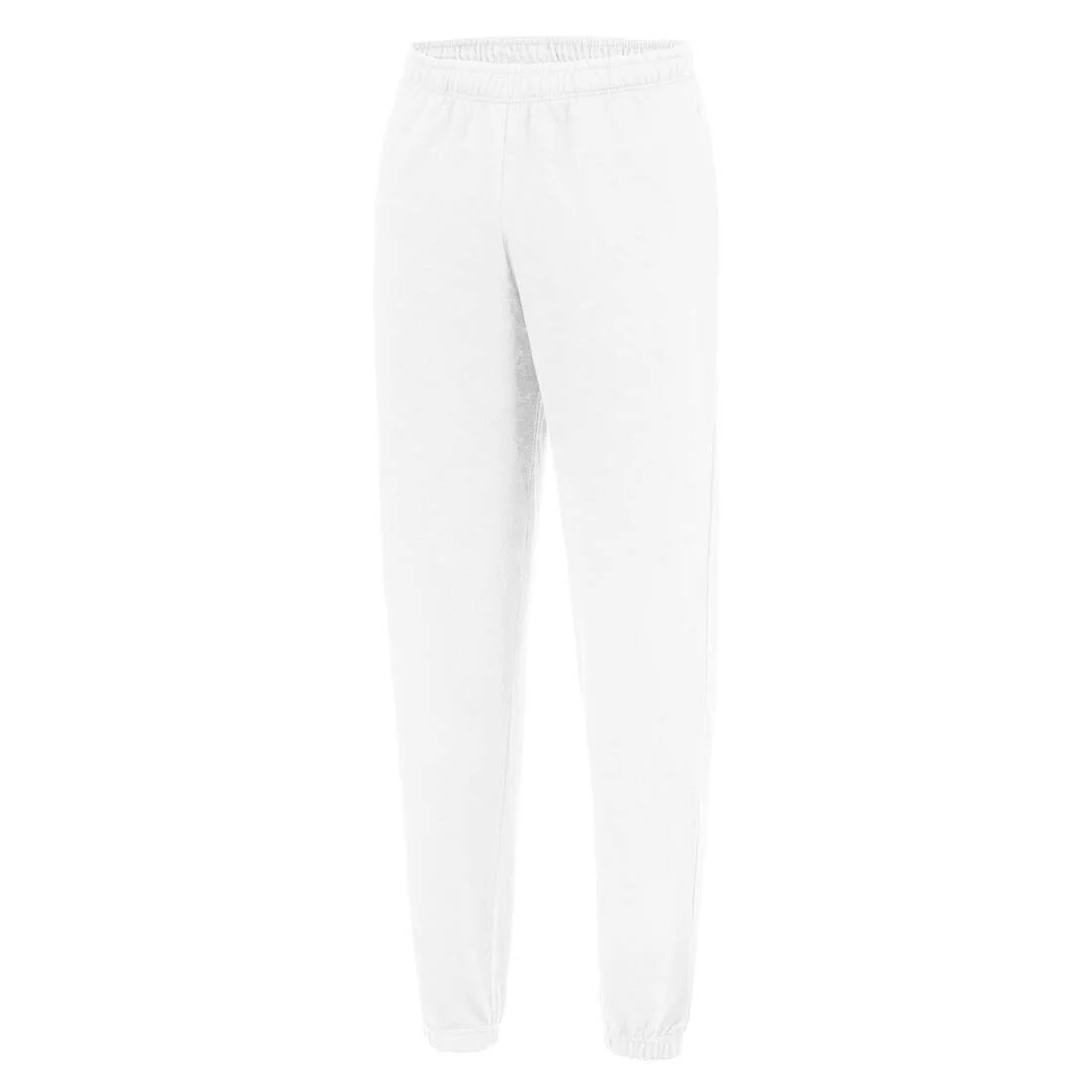 AWDIS JH072 College Joggingbroek met Boord – Arctic White