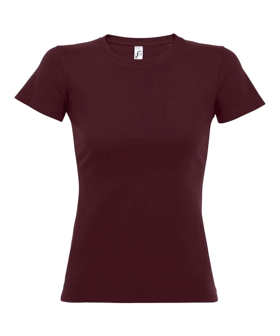 SOL'S 11502 Imperial T-shirt Dames – Bourgondië