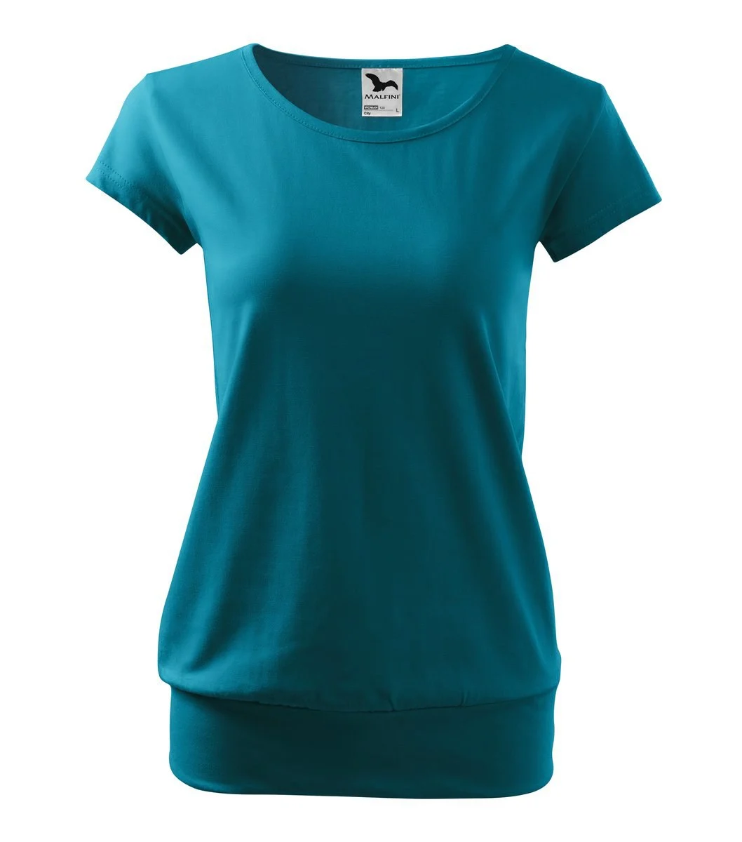 Malfini 120 T-shirt Dames – turkoois foncé