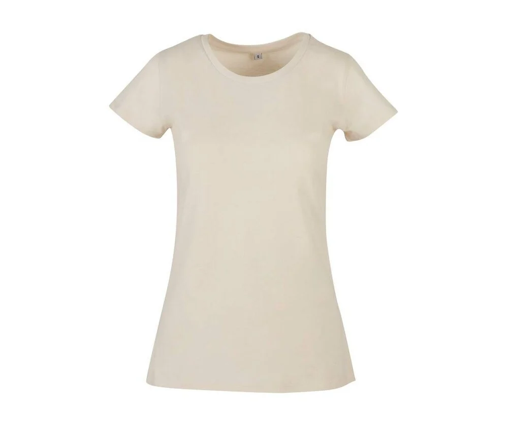 Build Your Brand BYB012 Basic T-shirt Dames – Sand
