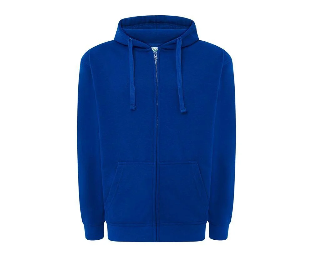 JHK JK297 Hoodie met Rits – Royal Blue
