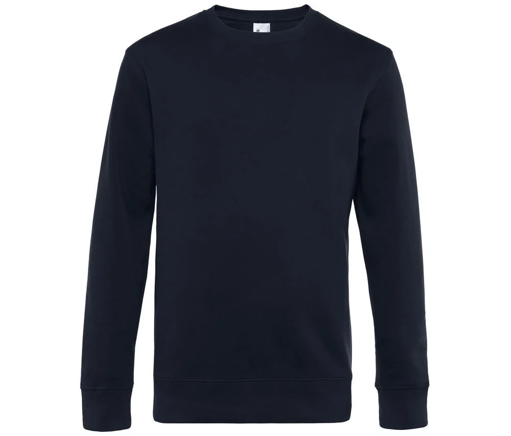 B&C BCU01K Sweater King – Navy Blue