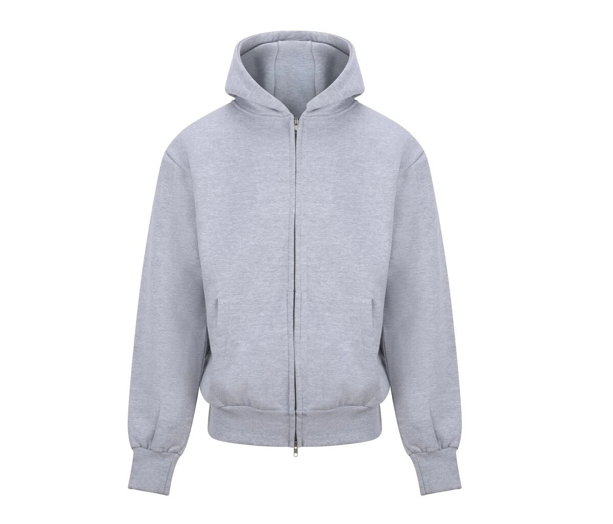 AWDIS JH125 Signature Heavyweight Zoodie – Heather Grey