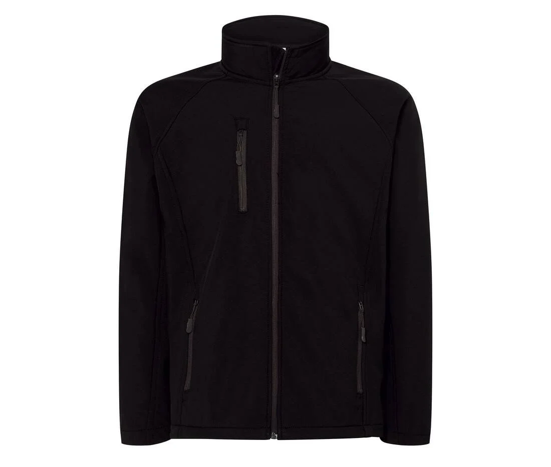 JHK JK500K Softshell Jas Kinderen – Black