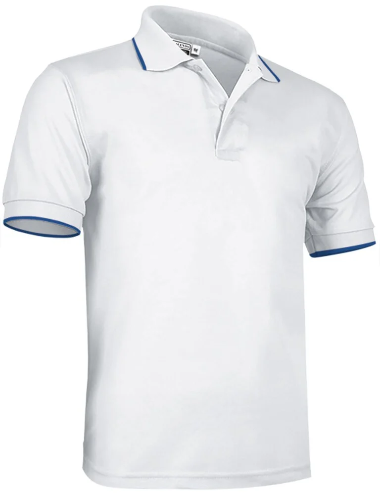 Valento POVACOM Combi Polo – white-royal blue
