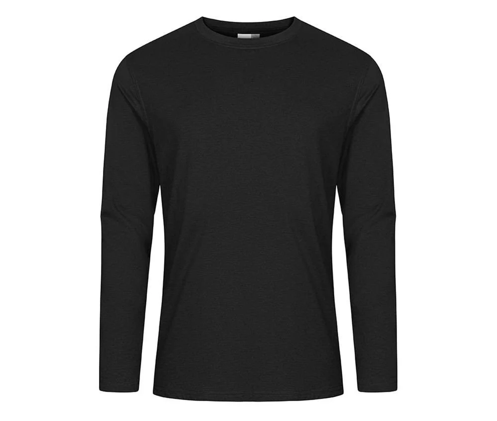 Promodoro EX4097 T-shirt Lange Mouwen – Black