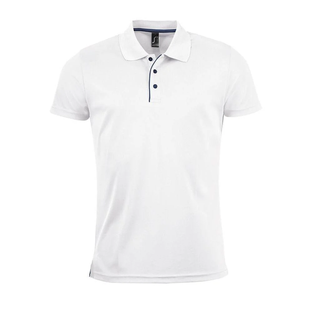 SOL'S 01180 Sportpolo Heren – Wit