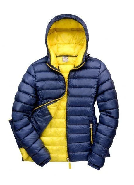 Result RS94F Snow Bird Gewatteerde Jas Dames – Navy/Yellow