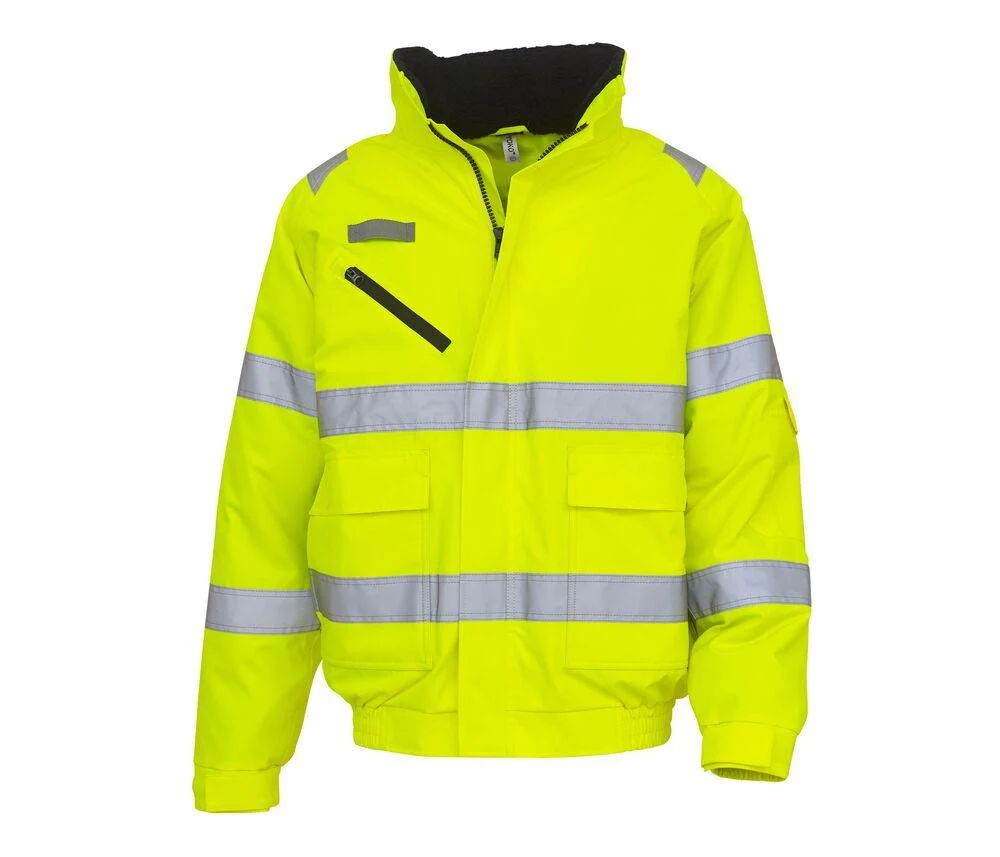 Yoko YK209 Fontaine Flight Jas Hoge Zichtbaarheid – Hi Vis Yellow