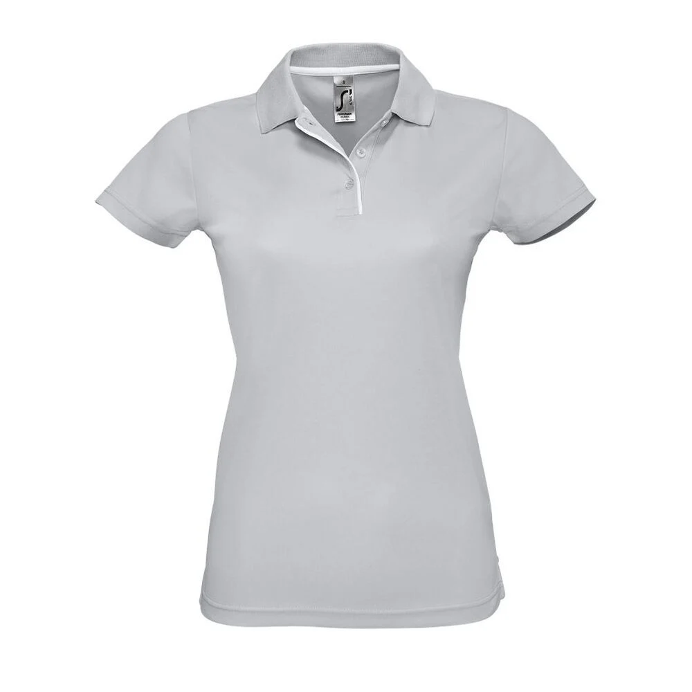 SOL'S 01179 Sportpolo Dames – Puur grijs