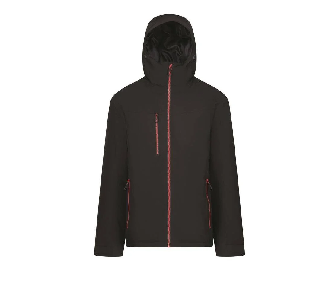 Regatta RGA253 Gewatteerde Jas – Black / Classic Red