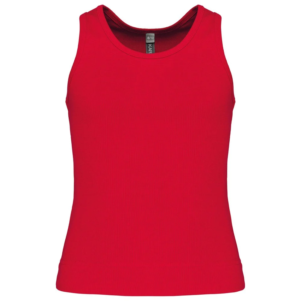 Kariban K362 Racerback Top Kinderen – Rood