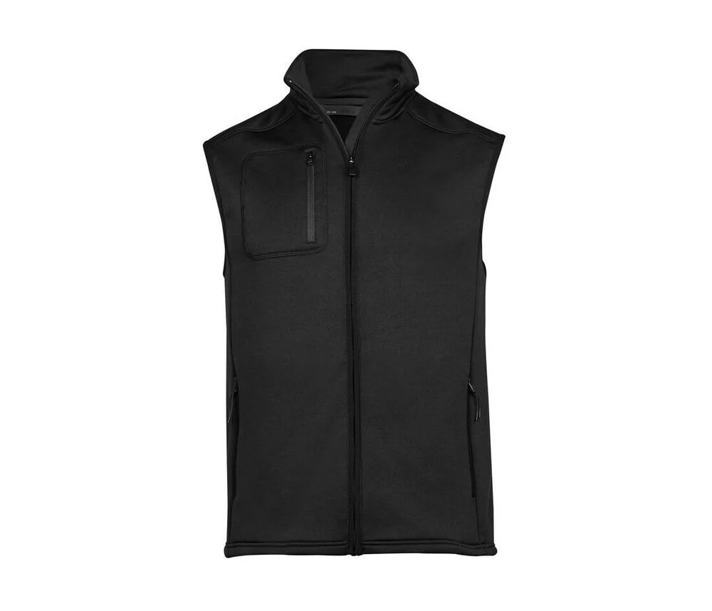 Tee Jays TJ9104 Stretch Fleece Bodywarmer – Black