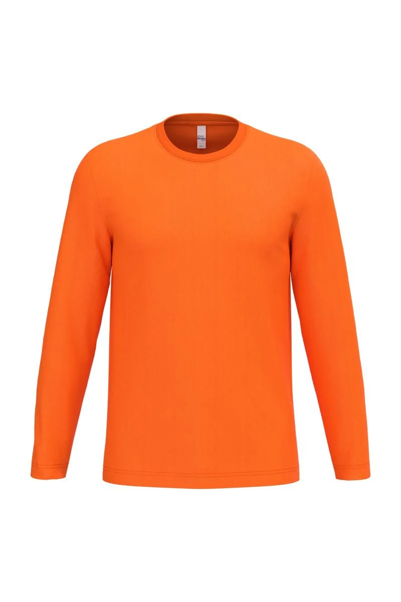 iDeal Basic Brand IB313 T-shirt Lange Mouwen – Ideal Orange