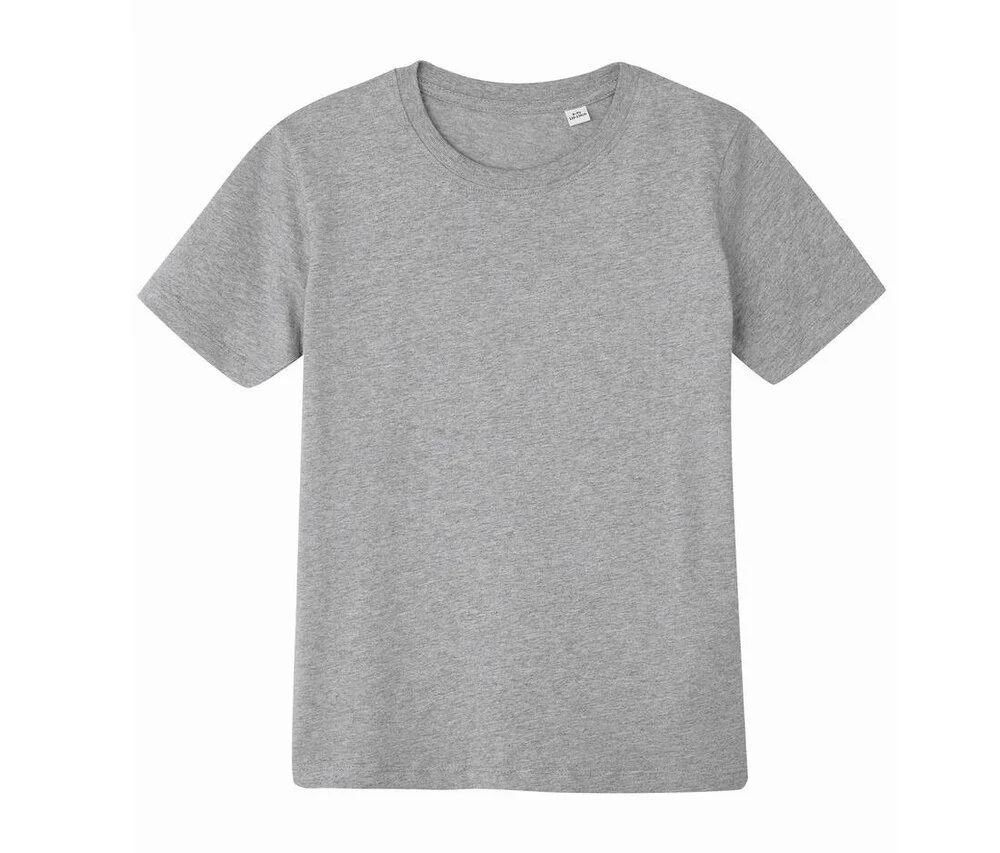 Mantis MTK001 T-shirt Kinderen – Heide grijs gemêleerd