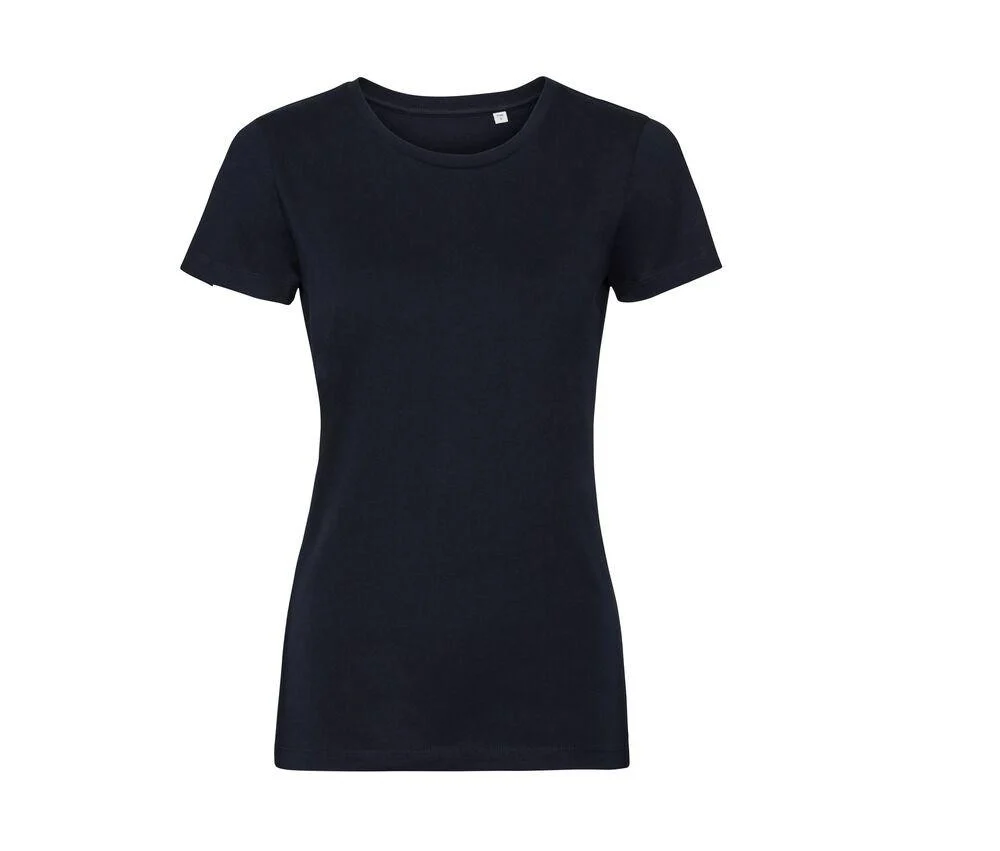 Russell RU108F Biologisch T-shirt Dames – French Navy
