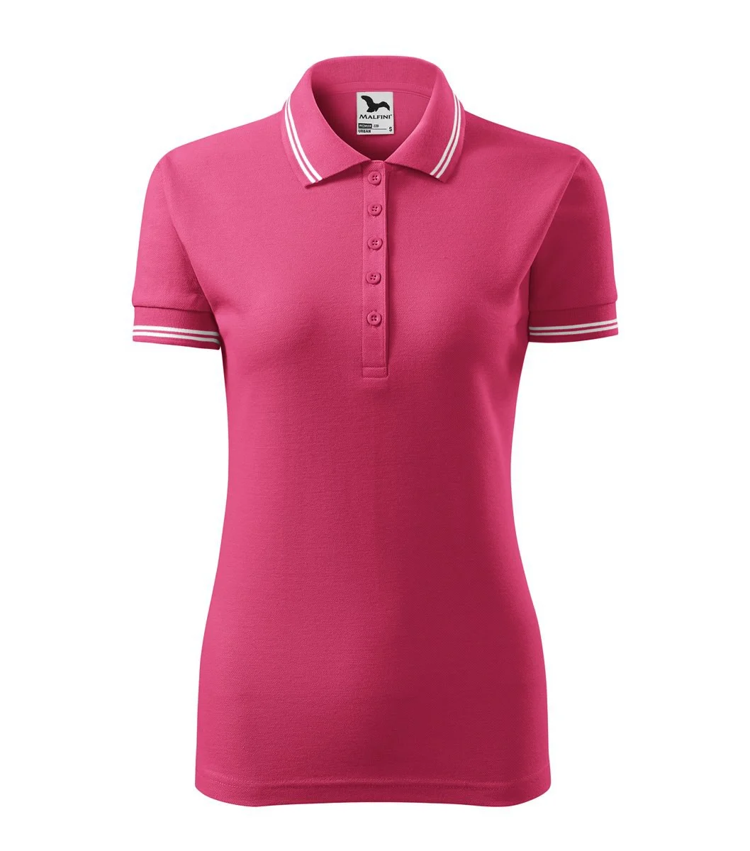 Malfini 220 Urban Polo Dames – Magenta