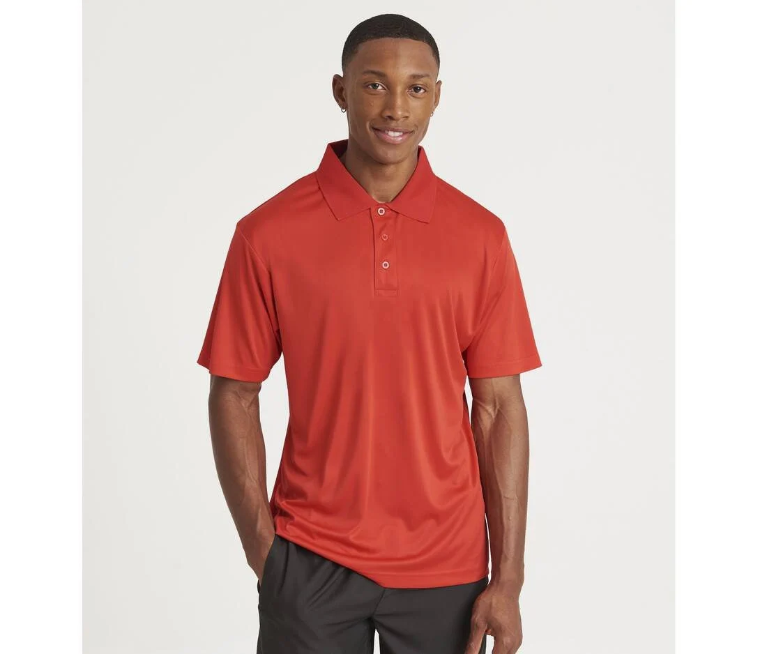 Just Cool JC021 Ademende Polo – Fire Red