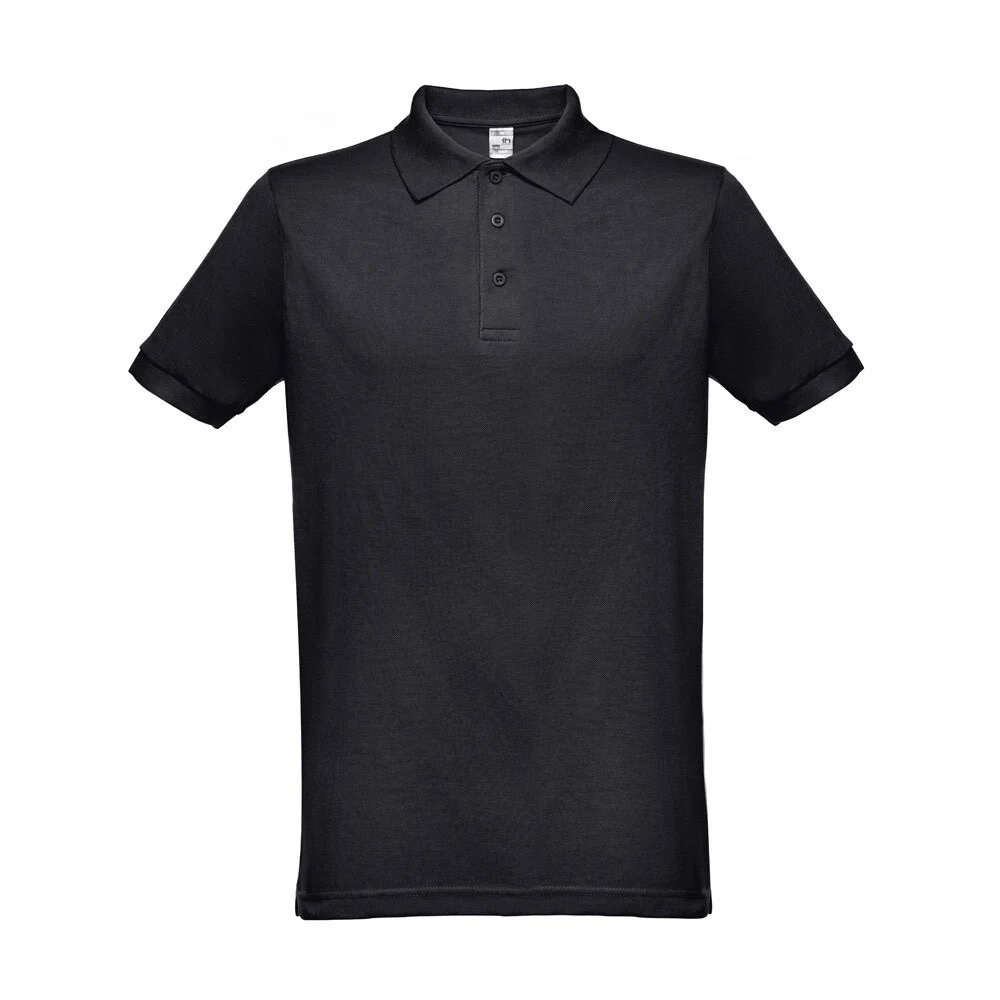 TH Clothes 30268 Polo Heren – Zwart