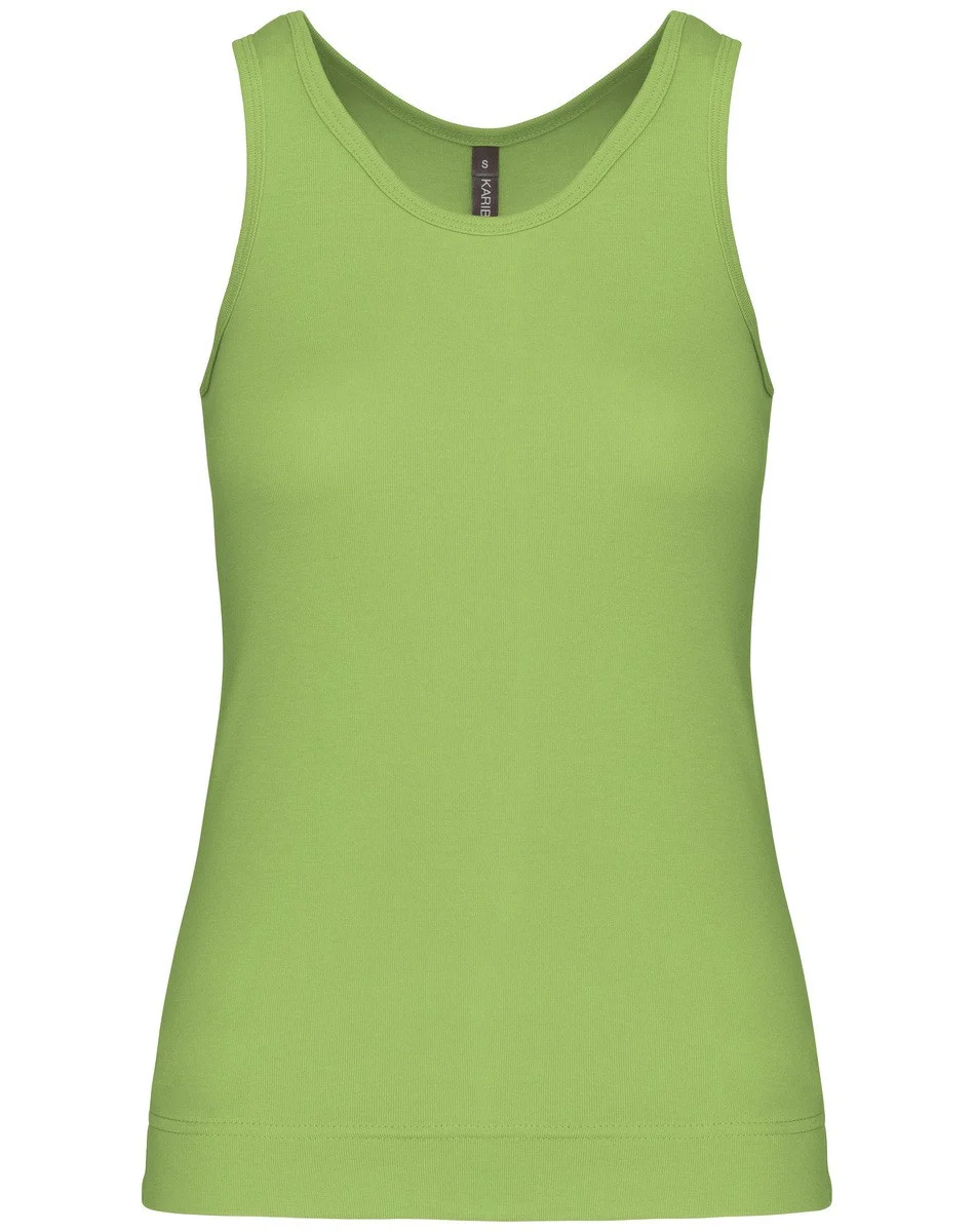 Kariban K311 Racerback Top Dames – Limoengroen