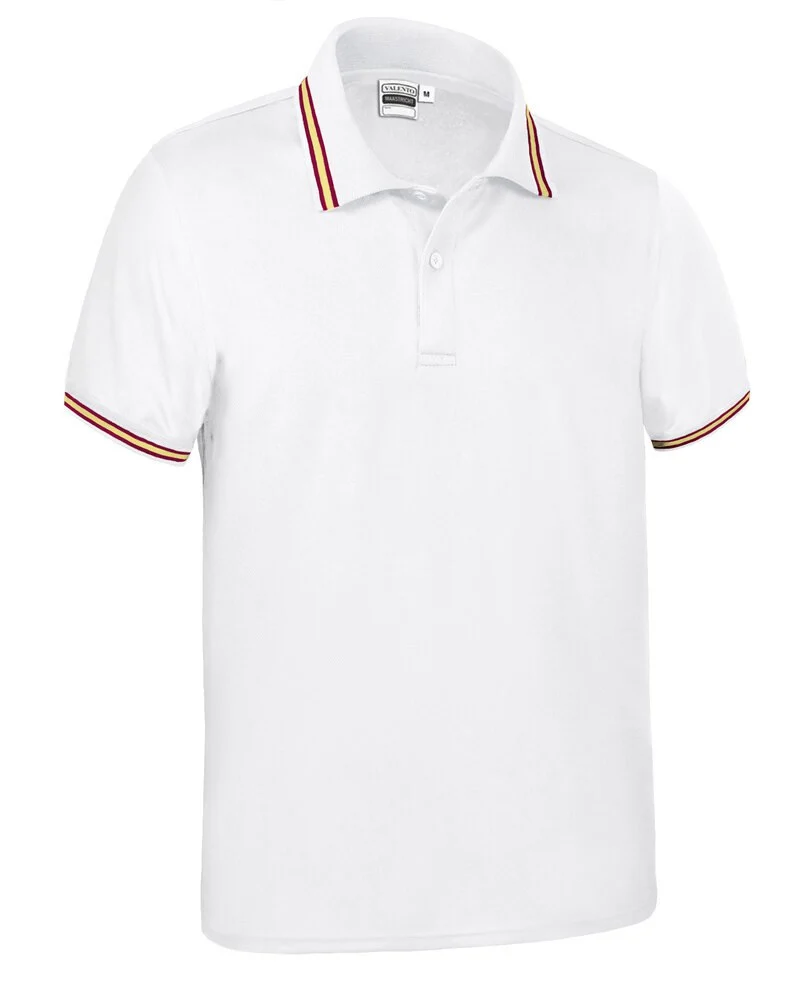 Valento POVAMAA Maastricht Polo – white-spanish flag
