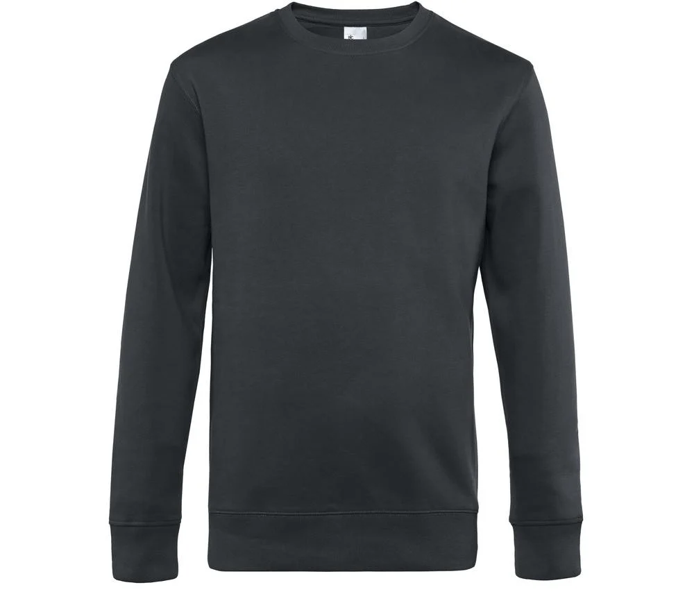 B&C BCU01K Sweater King – Asphalt