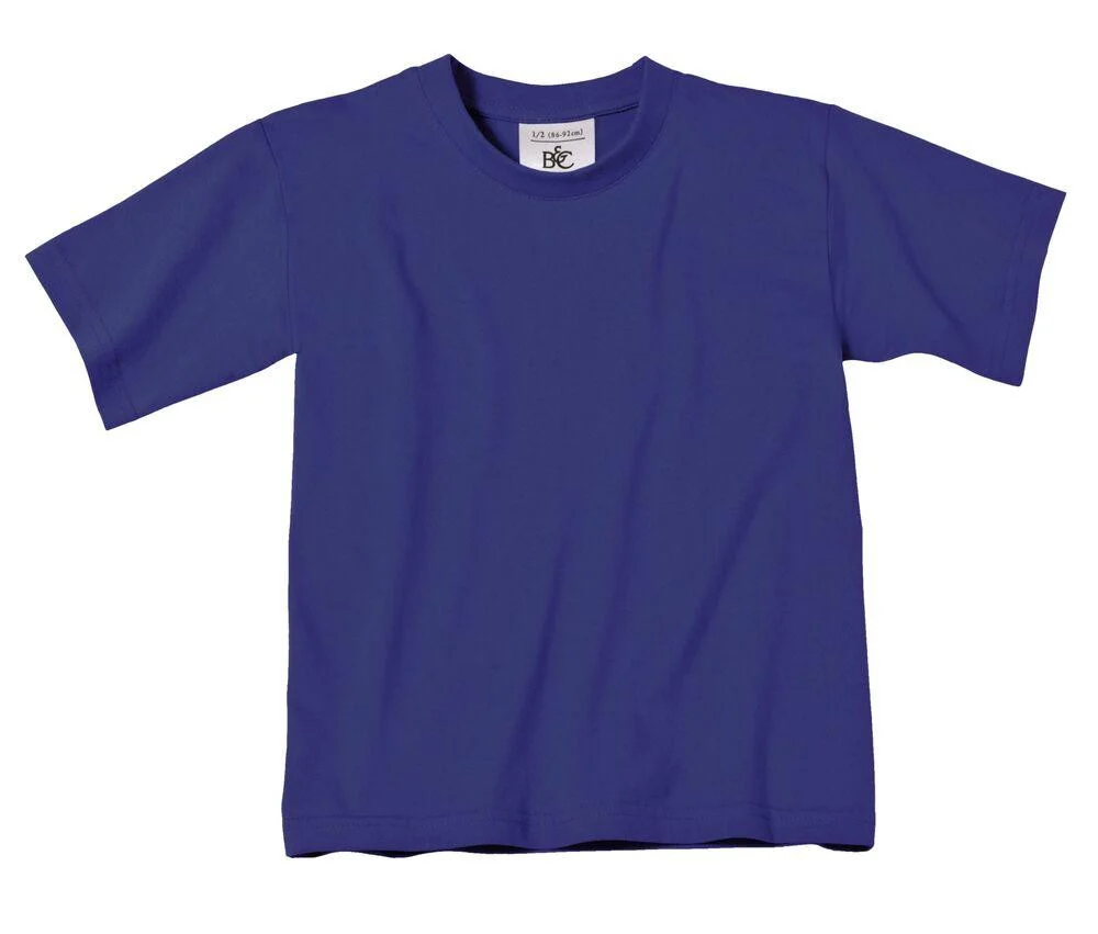 B&C BC191 Exact 190 Kinder T-shirt – Indigo