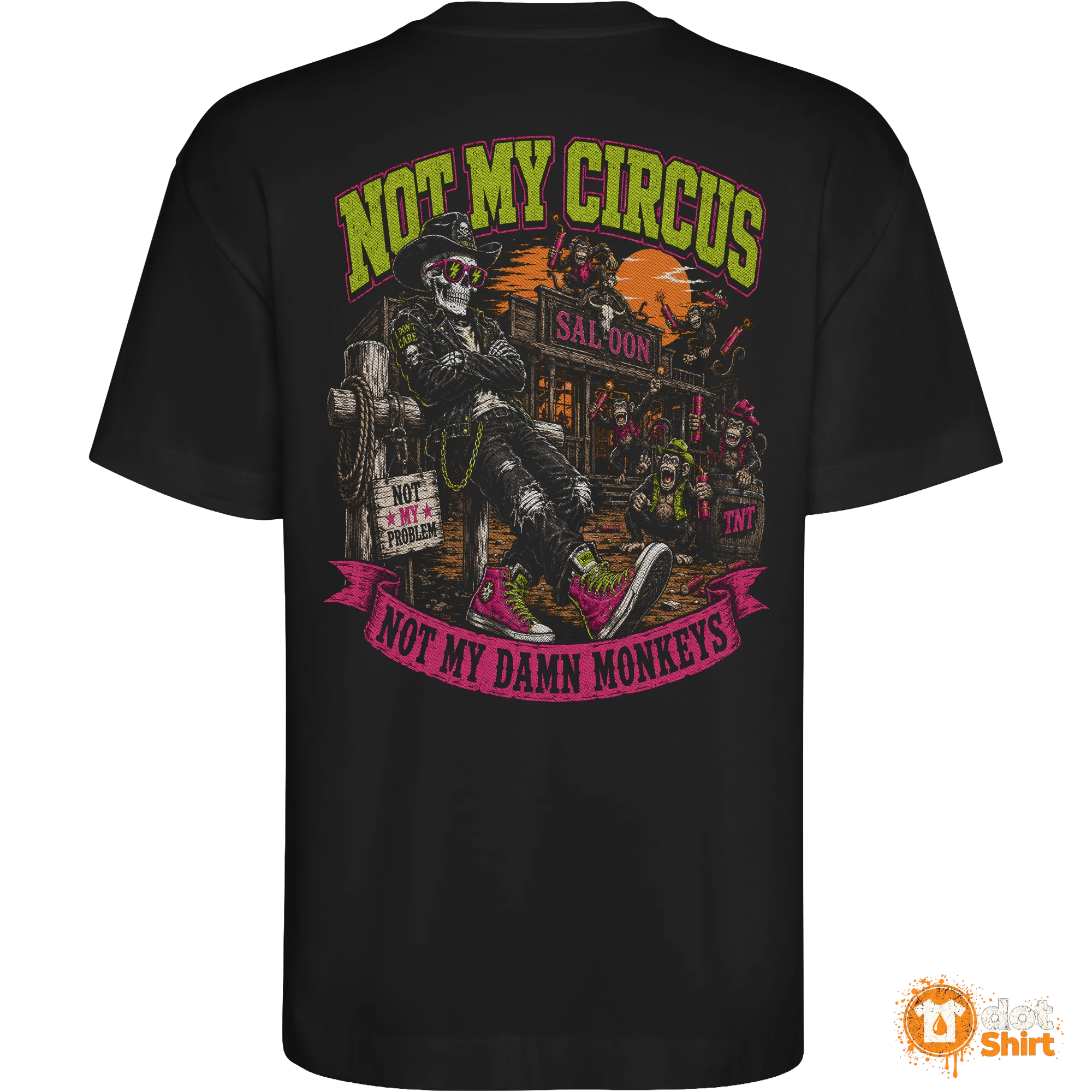 DEAD TIRED: Not my circus — achterkant