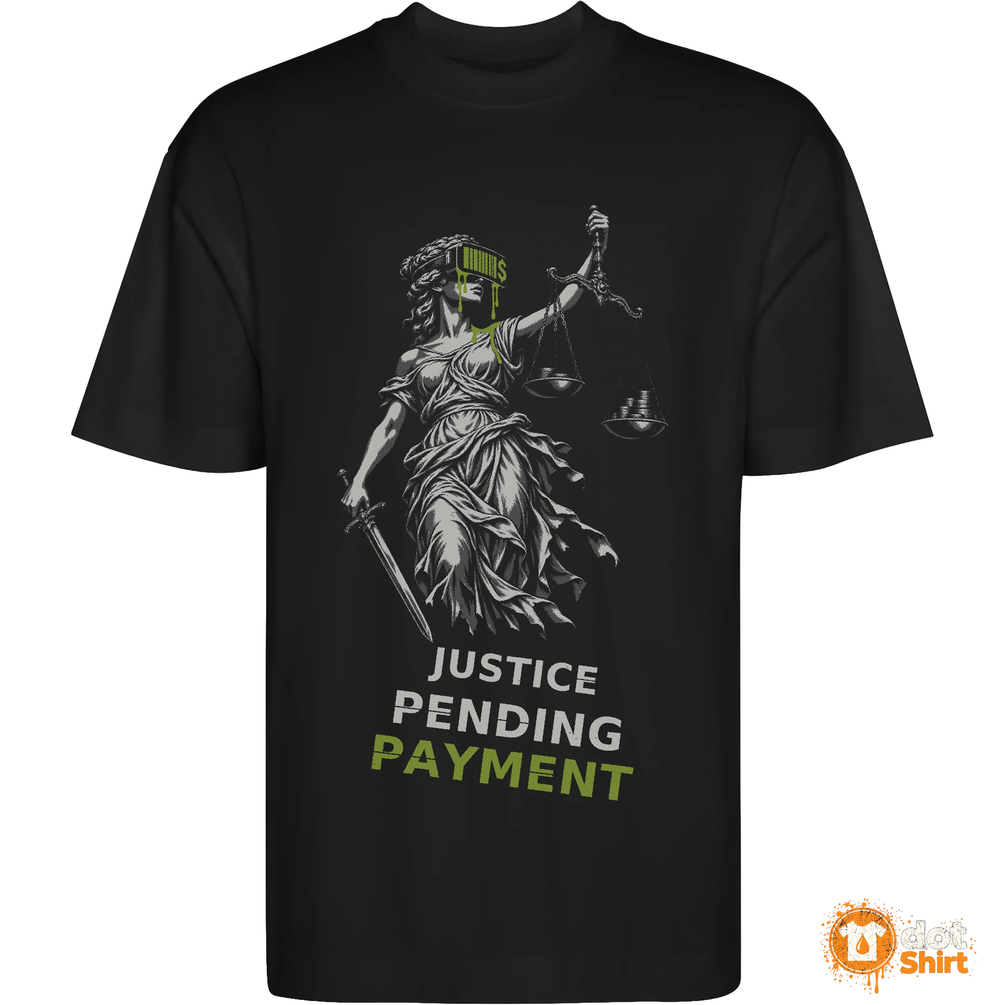 Justice Pending Payment — voorkant